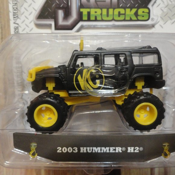 Jada Just Metals HUMMER 2003 KC edition~NIP~2019 edition~Big Tires~Diecast - Picture 2 of 6